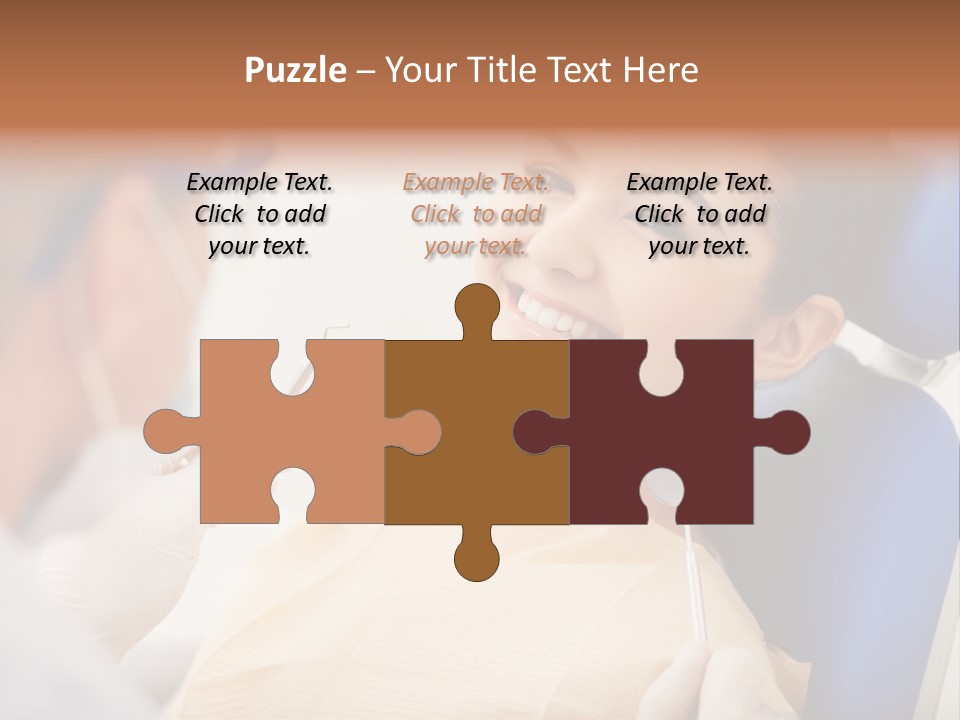 Clinician Examination Smile PowerPoint Template