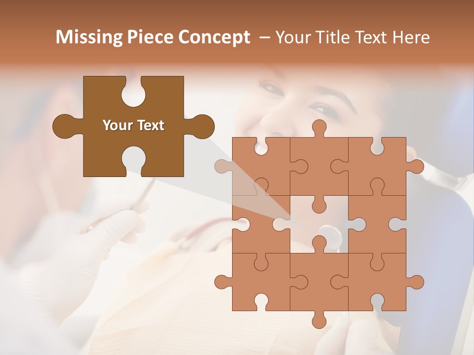 Clinician Examination Smile PowerPoint Template