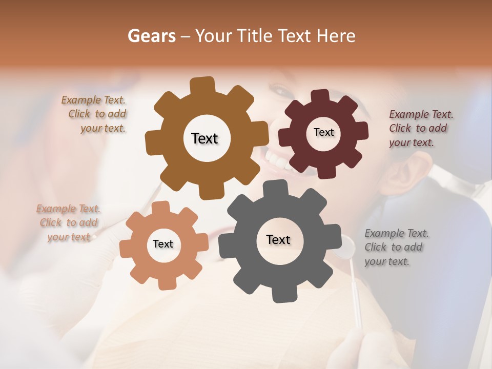 Clinician Examination Smile PowerPoint Template