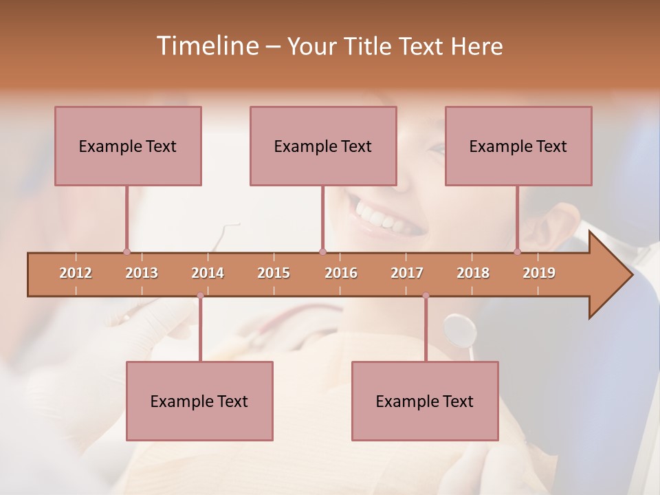 Clinician Examination Smile PowerPoint Template