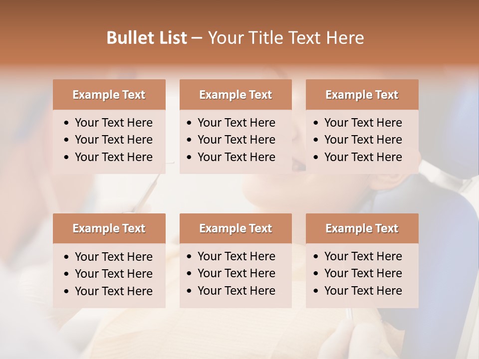 Clinician Examination Smile PowerPoint Template