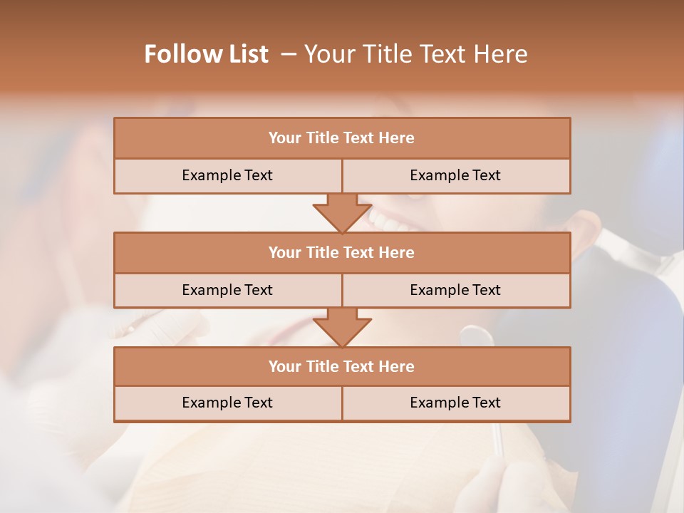 Clinician Examination Smile PowerPoint Template