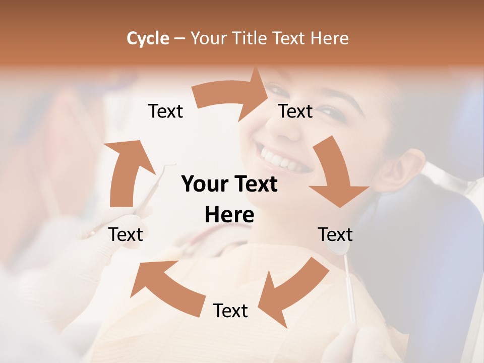 Clinician Examination Smile PowerPoint Template