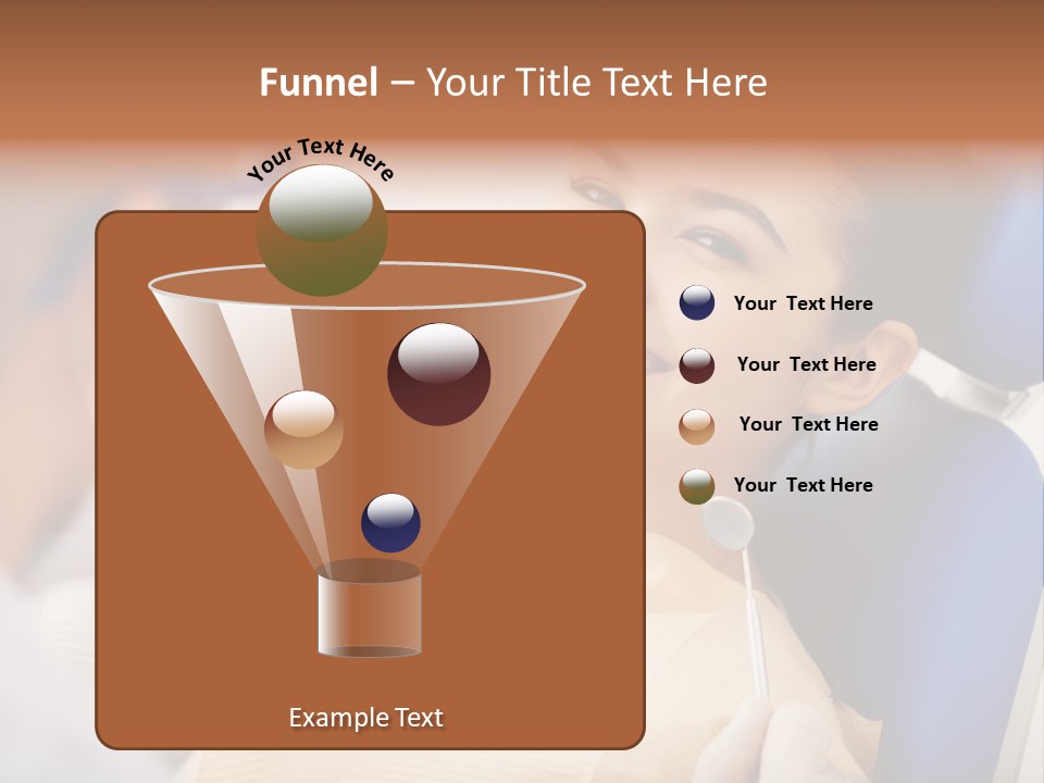 Clinician Examination Smile PowerPoint Template