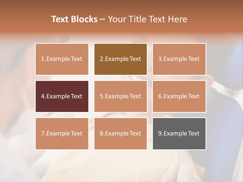 Clinician Examination Smile PowerPoint Template