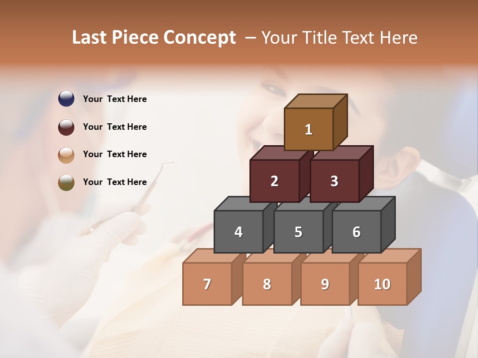 Clinician Examination Smile PowerPoint Template
