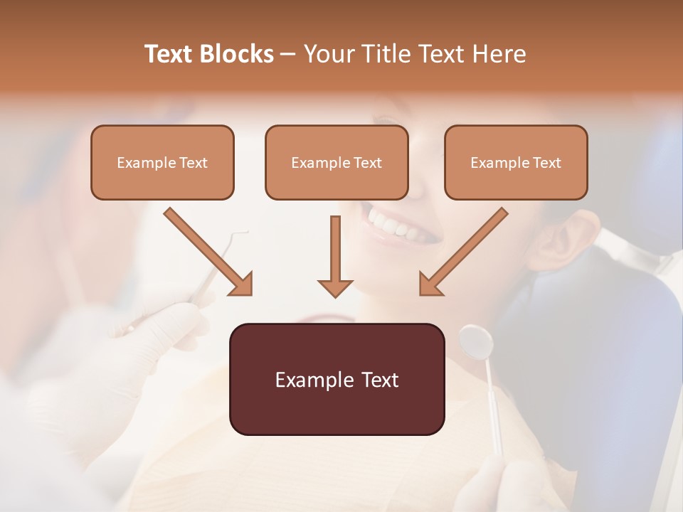 Clinician Examination Smile PowerPoint Template