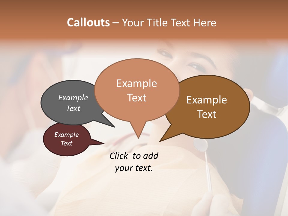 Clinician Examination Smile PowerPoint Template