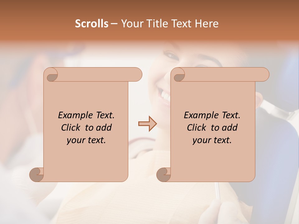 Clinician Examination Smile PowerPoint Template