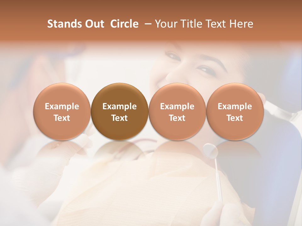 Clinician Examination Smile PowerPoint Template