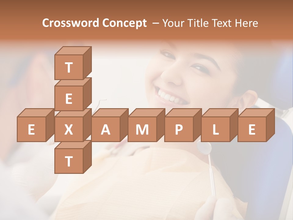 Clinician Examination Smile PowerPoint Template