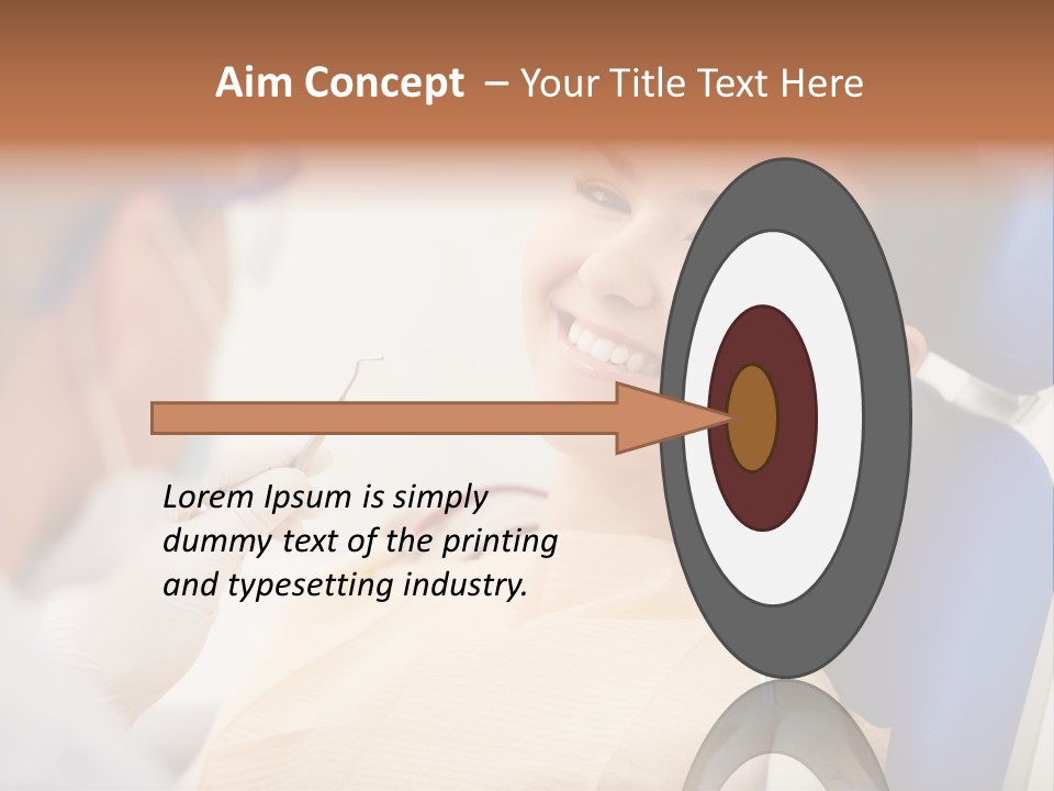 Clinician Examination Smile PowerPoint Template