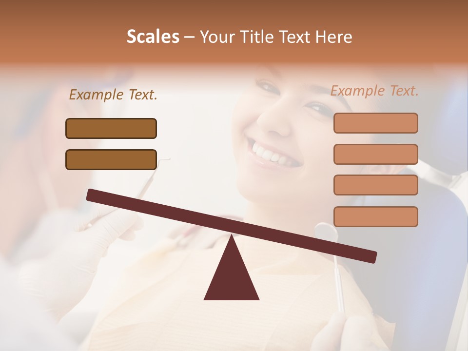 Clinician Examination Smile PowerPoint Template