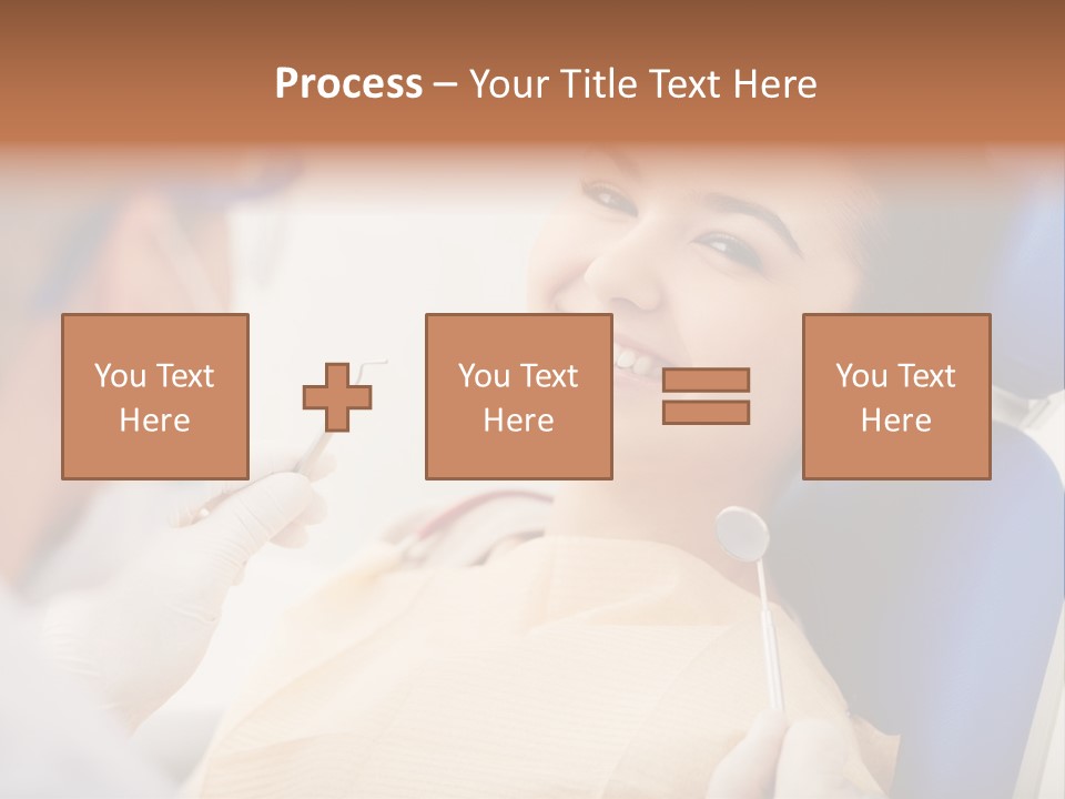 Clinician Examination Smile PowerPoint Template