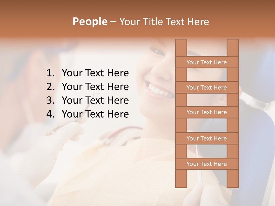 Clinician Examination Smile PowerPoint Template