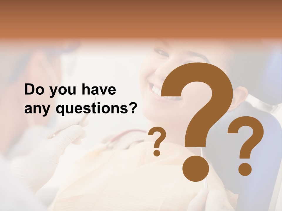 Clinician Examination Smile PowerPoint Template