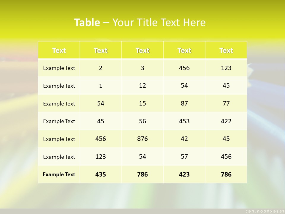 A Group Of Colored Pencils Arranged In A Circle PowerPoint Template