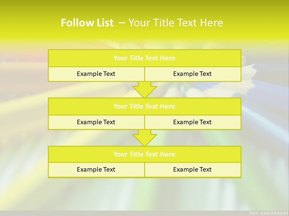 A Group Of Colored Pencils Arranged In A Circle PowerPoint Template
