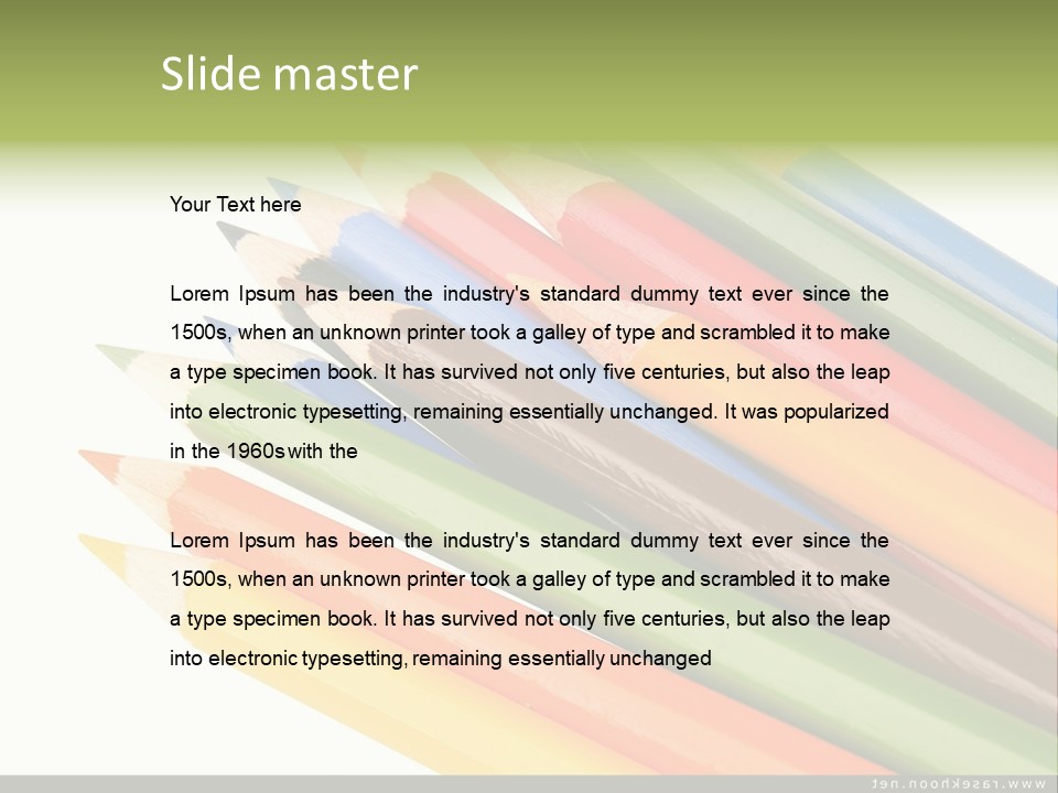 Blue Ripe Bread PowerPoint Template