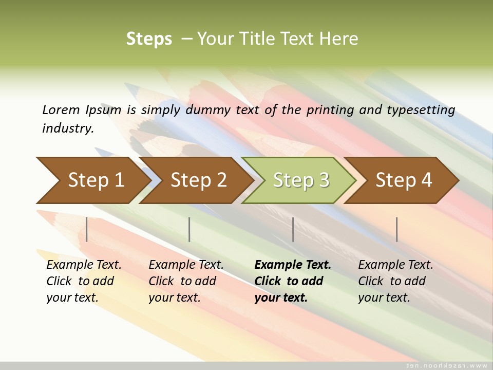 Blue Ripe Bread PowerPoint Template