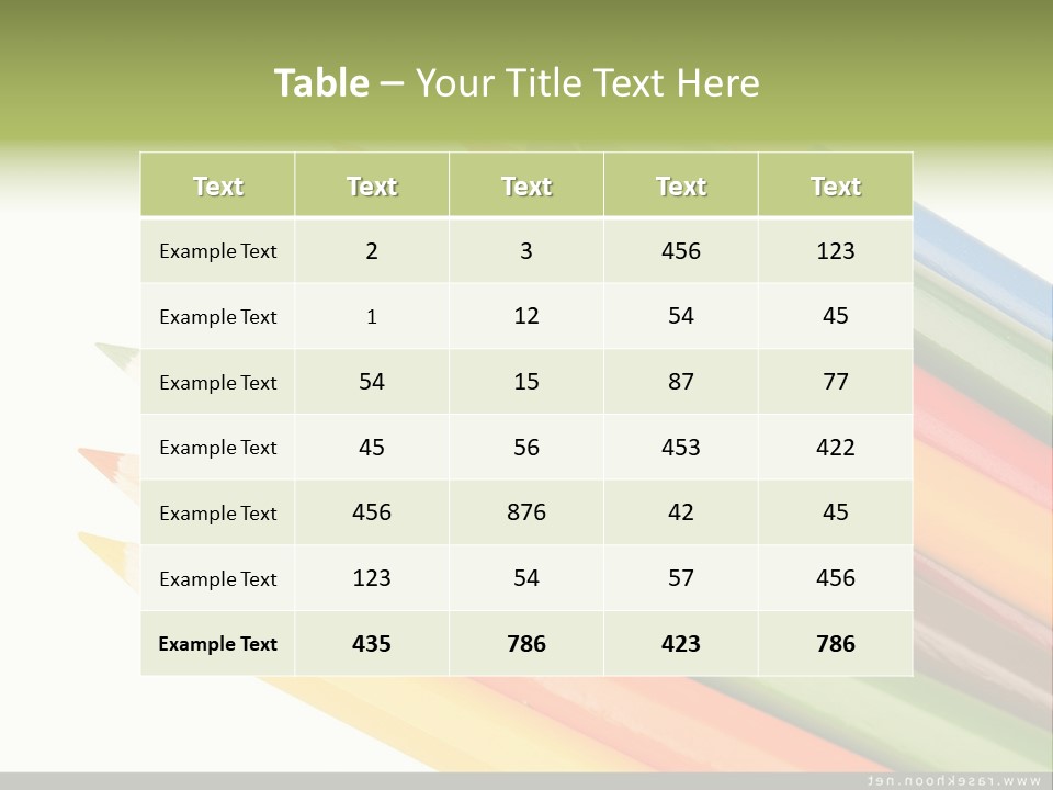 Blue Ripe Bread PowerPoint Template