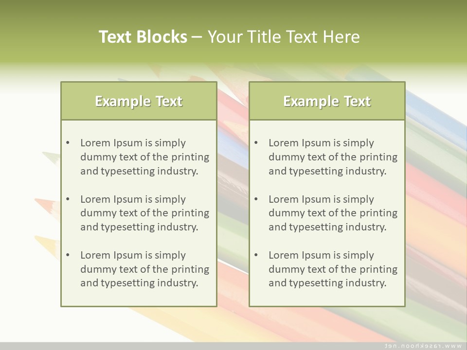 Blue Ripe Bread PowerPoint Template