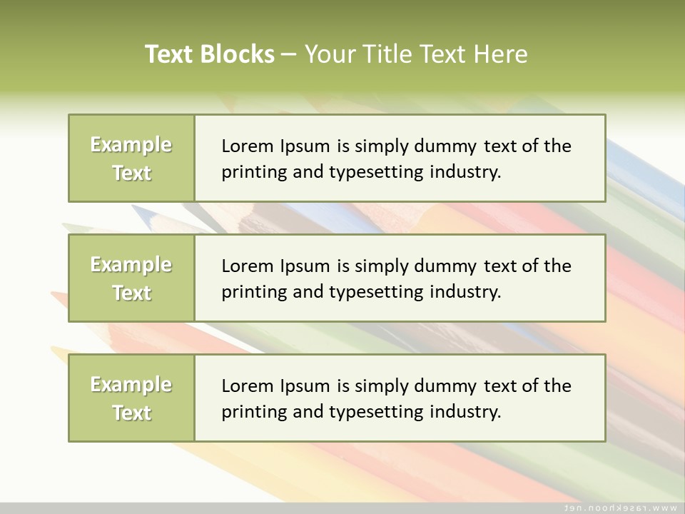 Blue Ripe Bread PowerPoint Template