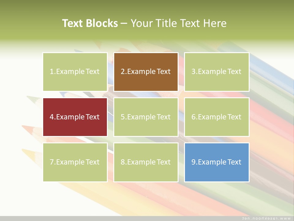 Blue Ripe Bread PowerPoint Template