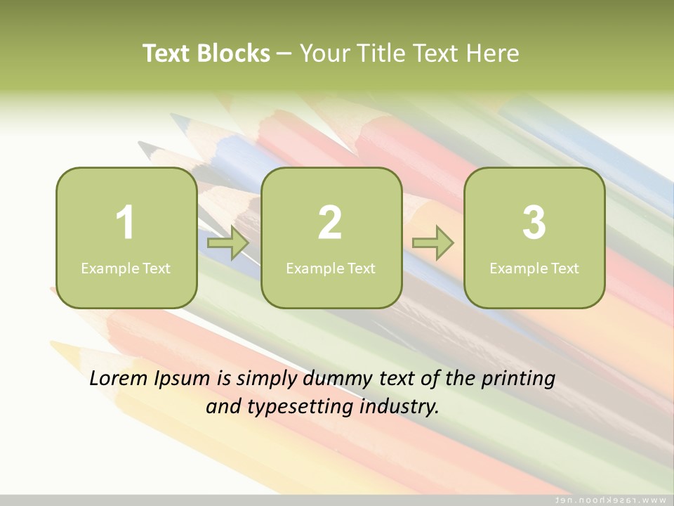 Blue Ripe Bread PowerPoint Template