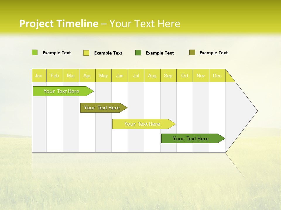 Blue Ripe Bread PowerPoint Template