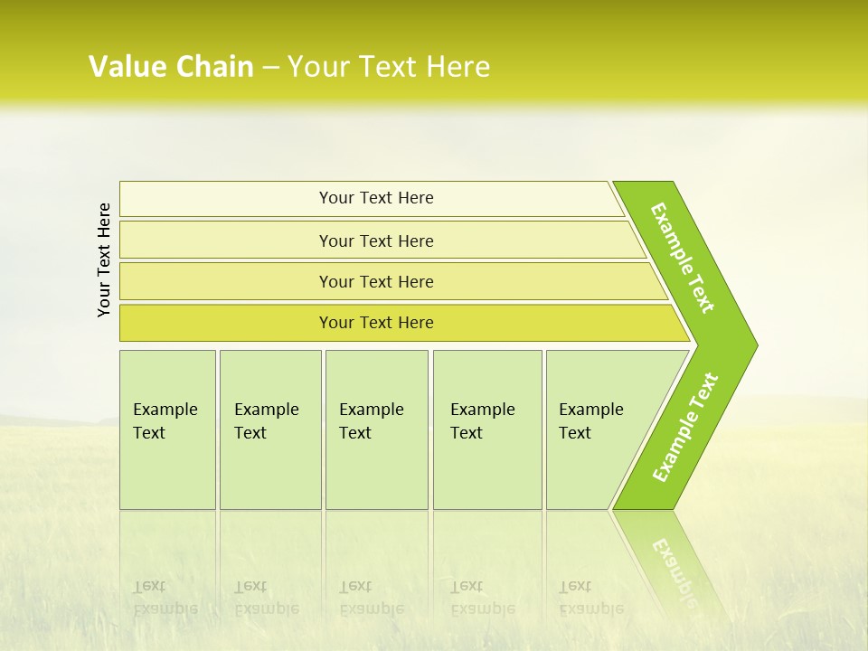 Blue Ripe Bread PowerPoint Template