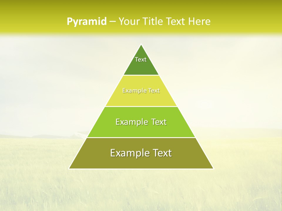 Blue Ripe Bread PowerPoint Template