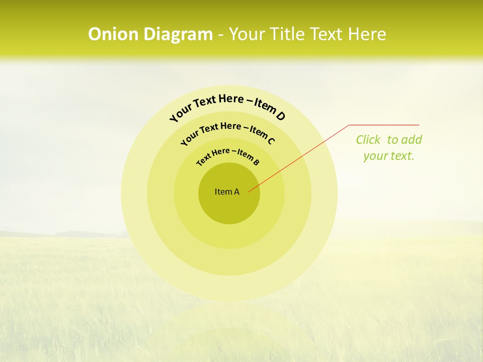 Blue Ripe Bread PowerPoint Template