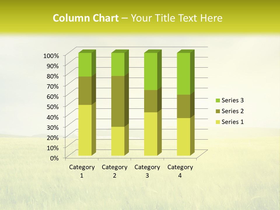 Blue Ripe Bread PowerPoint Template