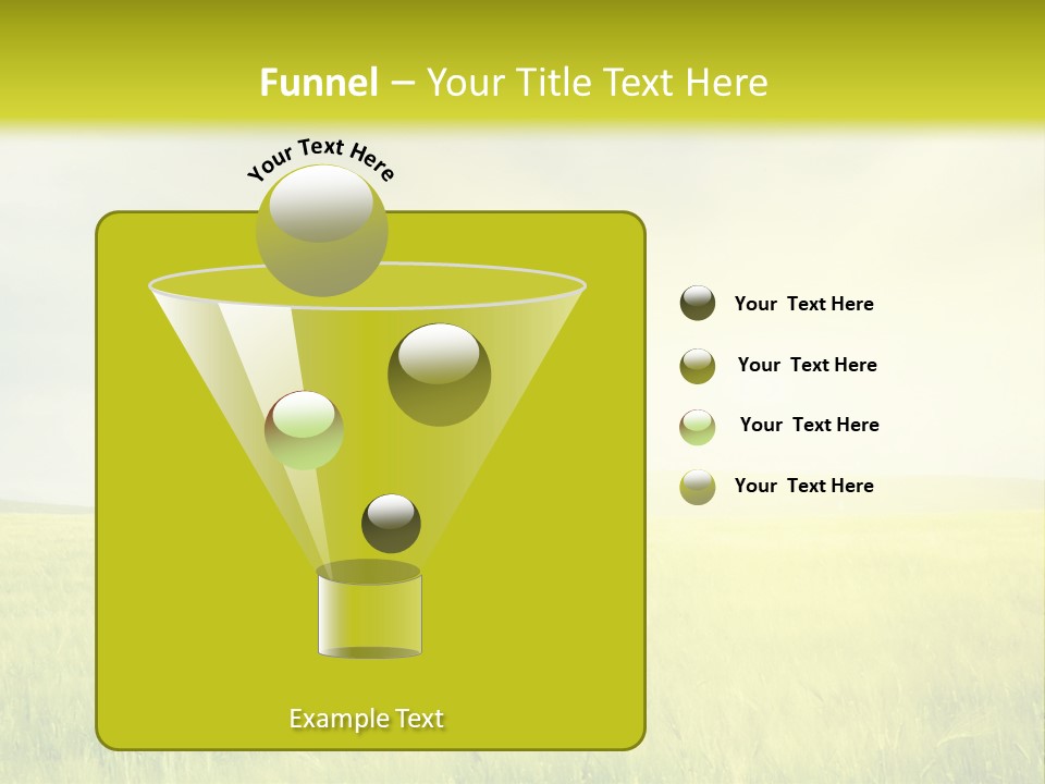 Blue Ripe Bread PowerPoint Template