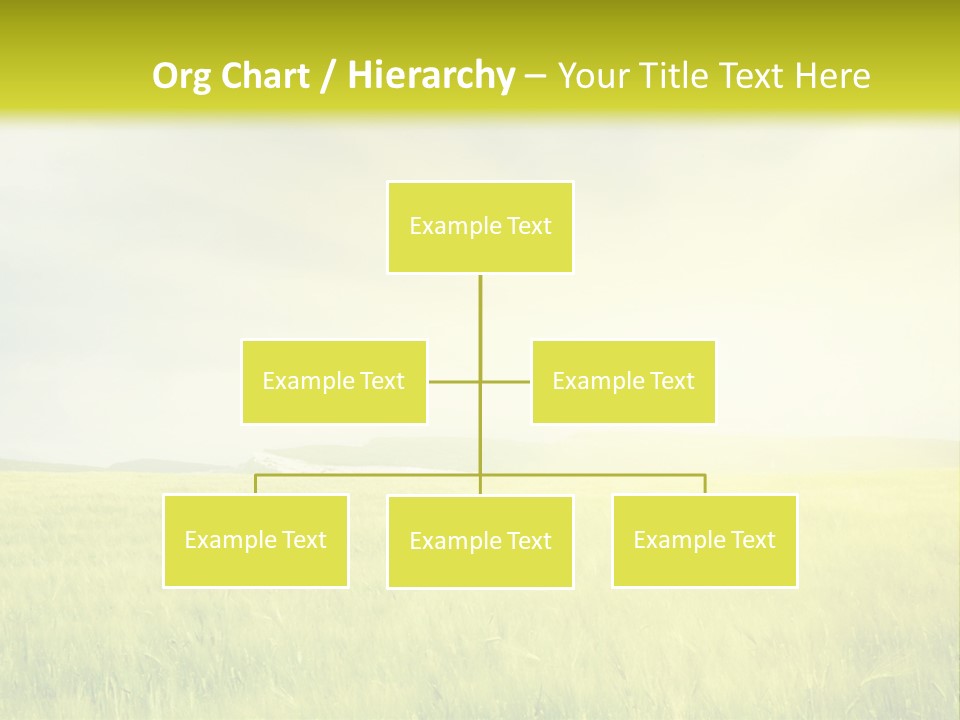 Blue Ripe Bread PowerPoint Template