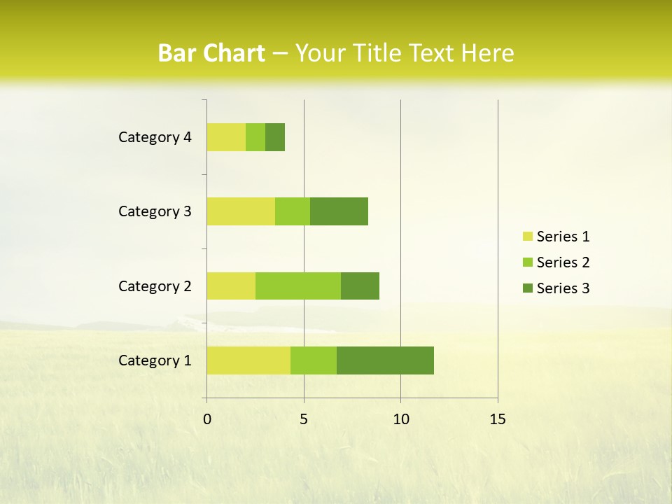 Blue Ripe Bread PowerPoint Template