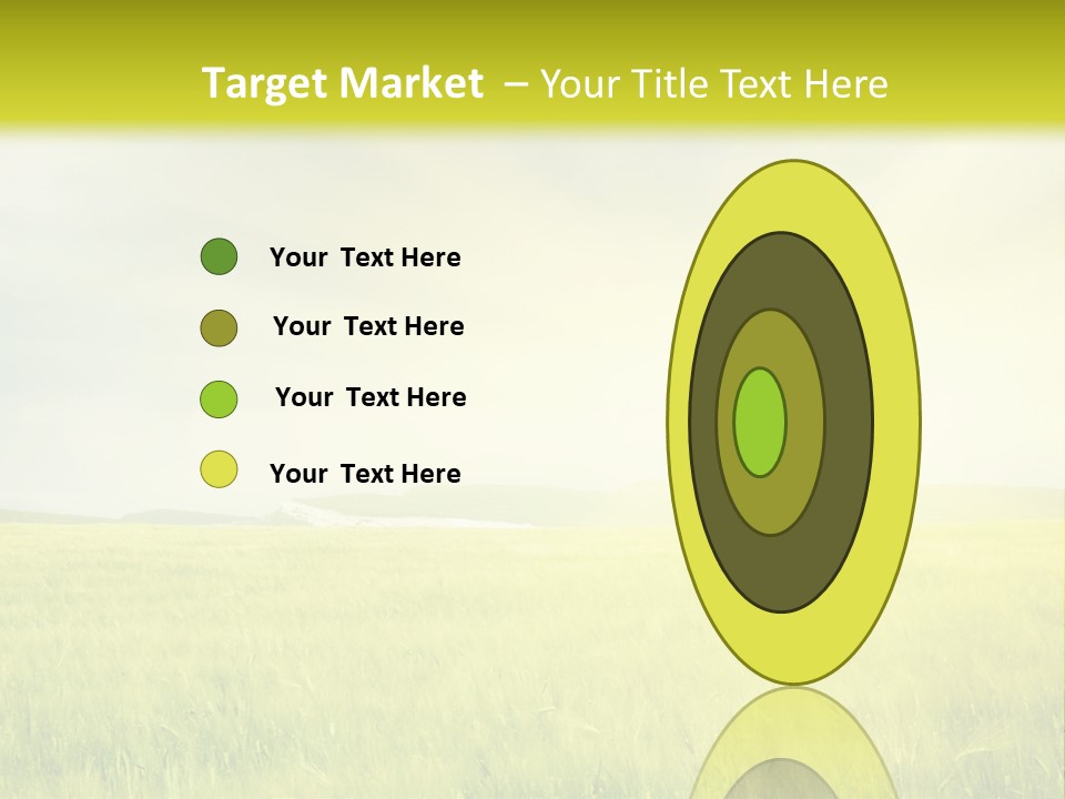 Blue Ripe Bread PowerPoint Template