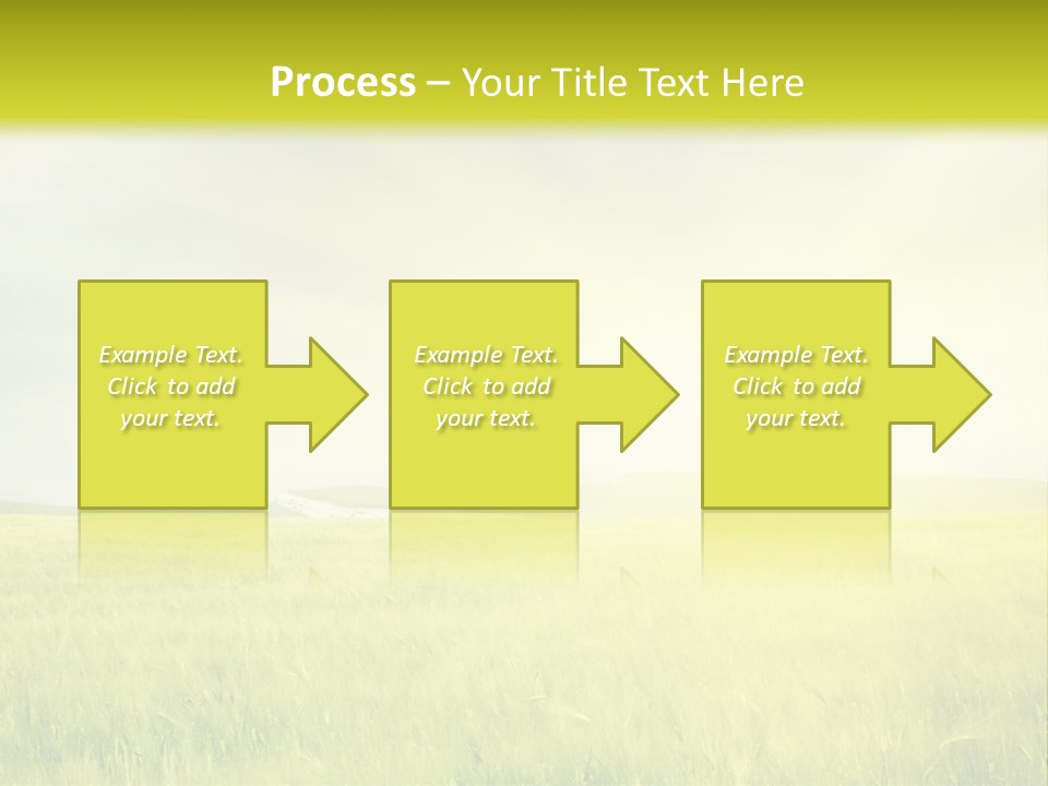 Blue Ripe Bread PowerPoint Template