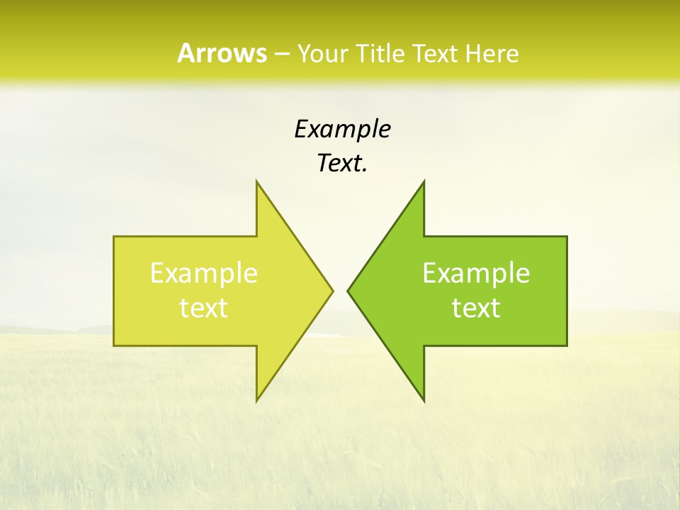 Blue Ripe Bread PowerPoint Template