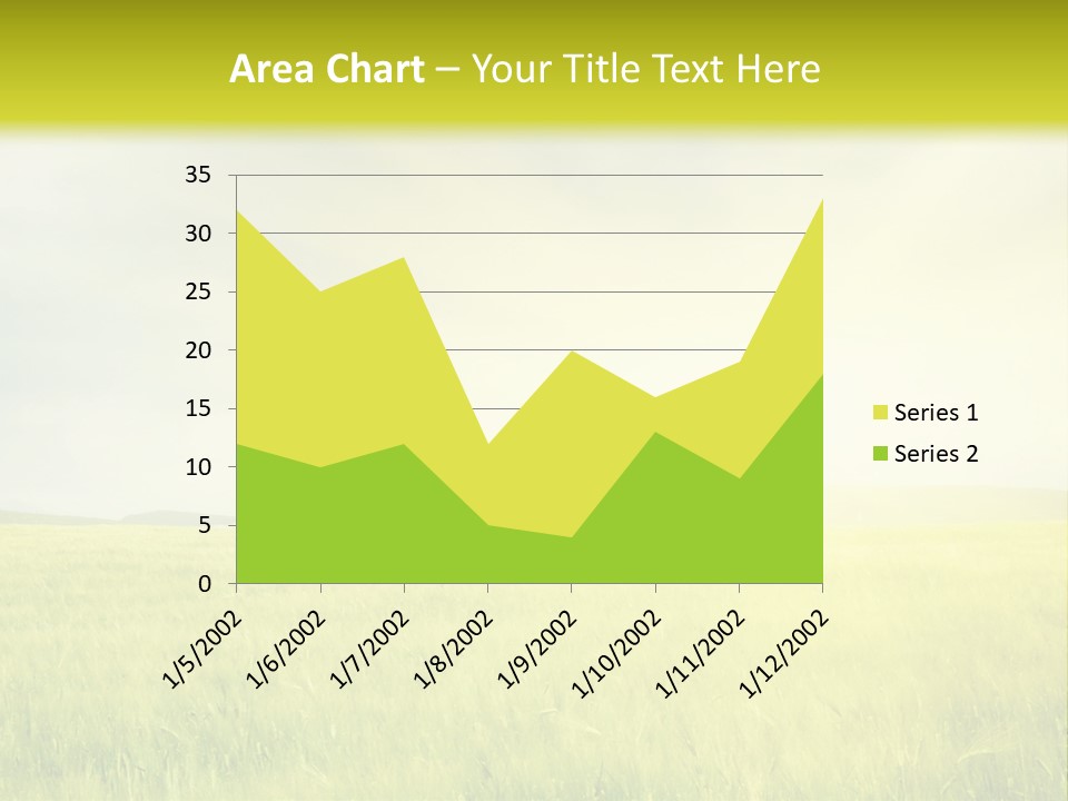 Blue Ripe Bread PowerPoint Template