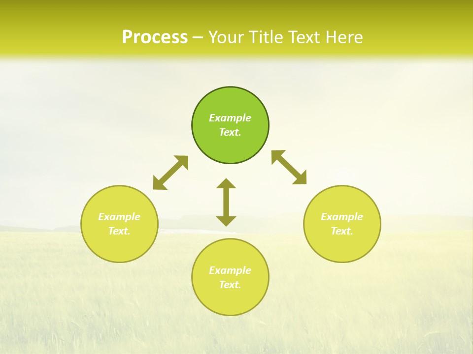 Blue Ripe Bread PowerPoint Template