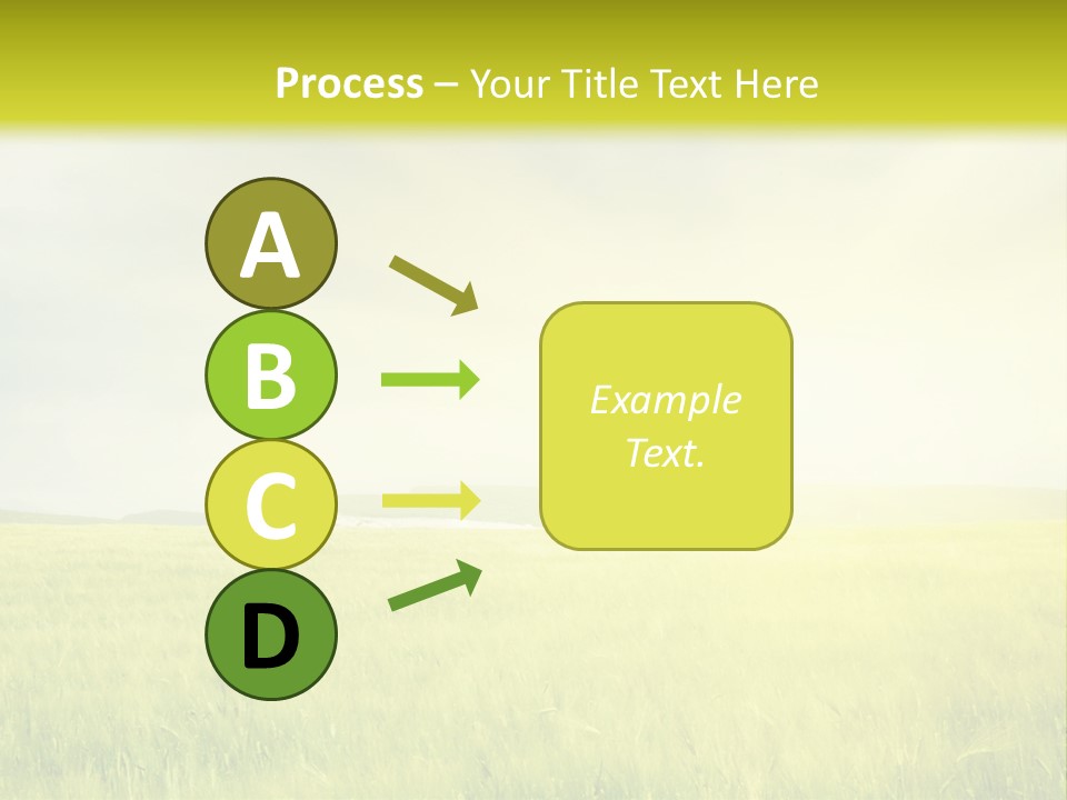 Blue Ripe Bread PowerPoint Template