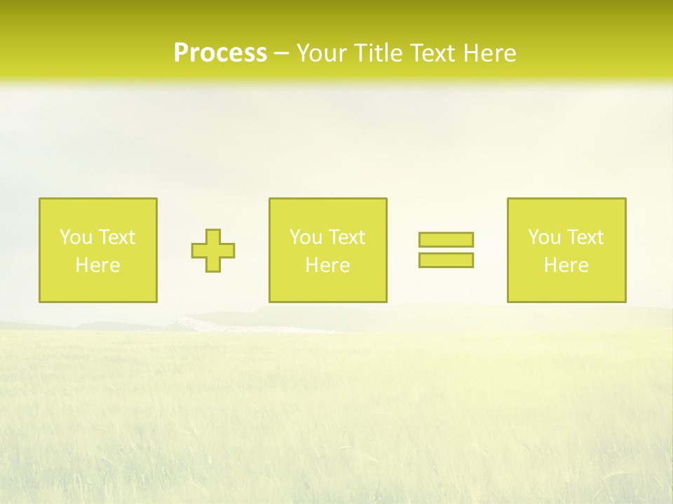 Blue Ripe Bread PowerPoint Template