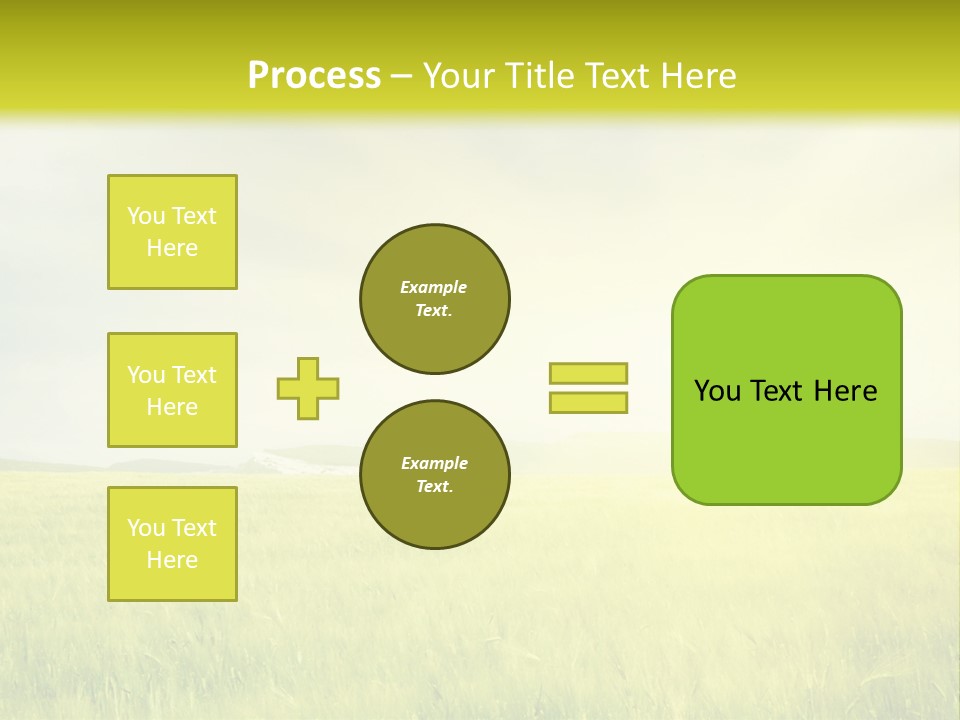 Blue Ripe Bread PowerPoint Template