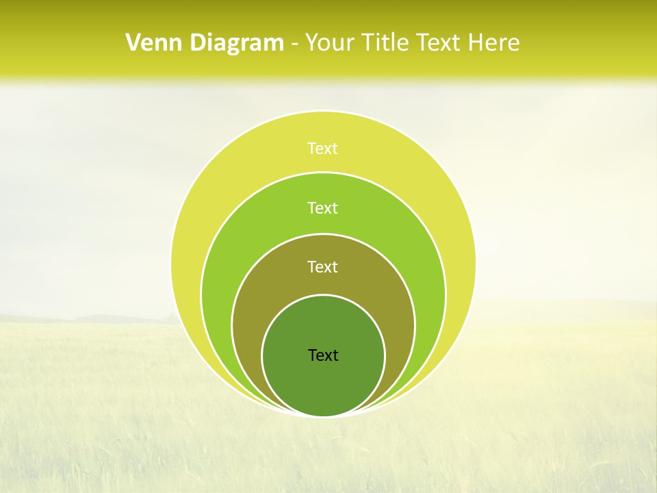 Blue Ripe Bread PowerPoint Template