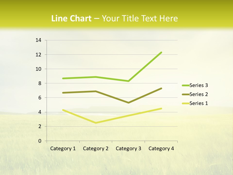 Blue Ripe Bread PowerPoint Template