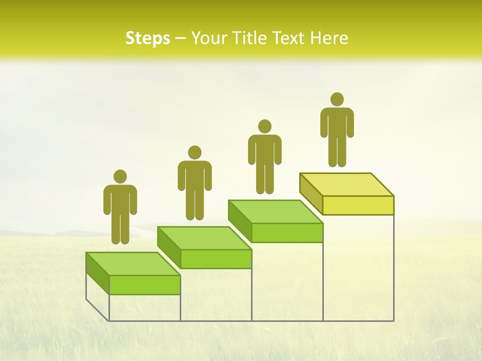 Blue Ripe Bread PowerPoint Template