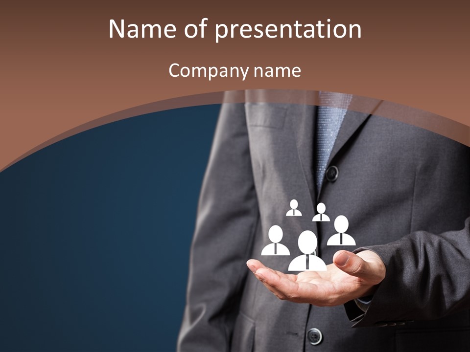 Hiring Care Customer Care PowerPoint Template