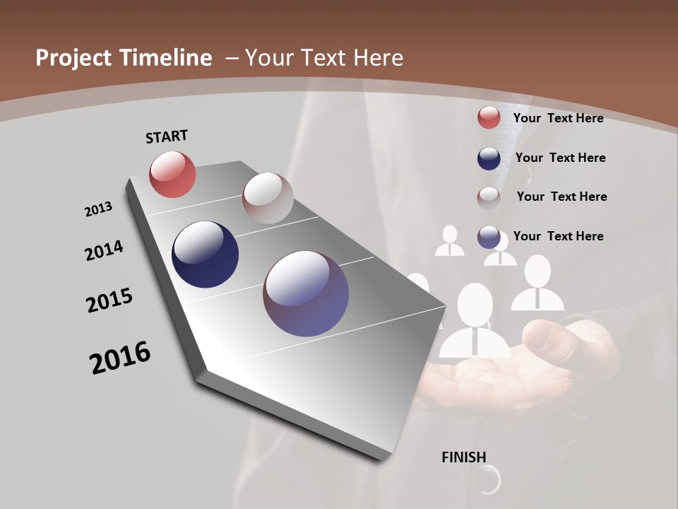 Hiring Care Customer Care PowerPoint Template